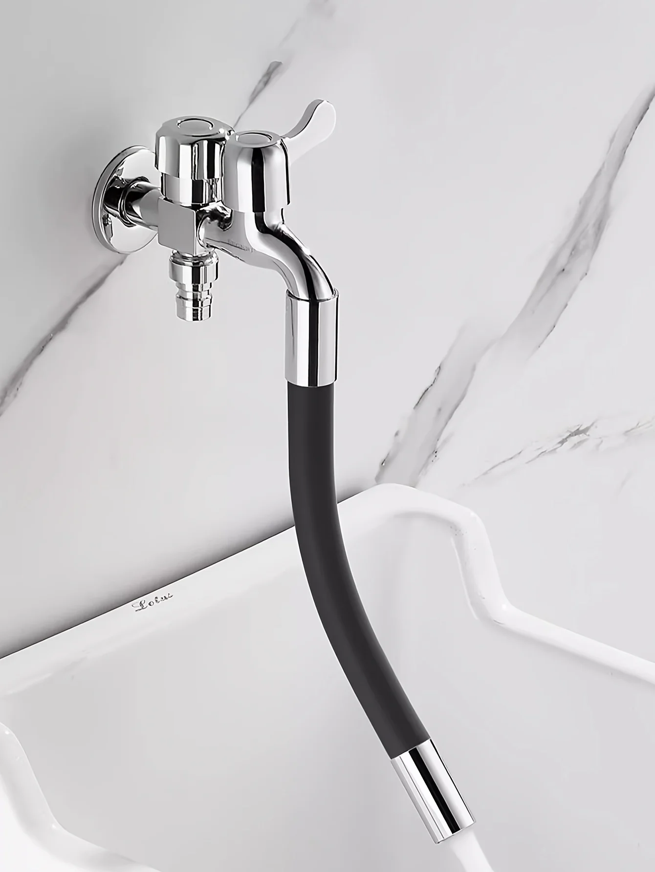 Flexible Faucet Hose Extender  - огляд і ціна Flexible Hose Braided