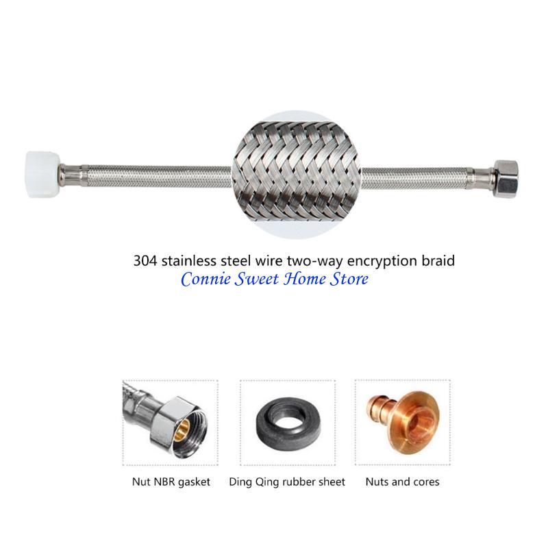 LXAF Stainless Steel Toilet Ho - огляд і ціна Toilet Fill Valve
