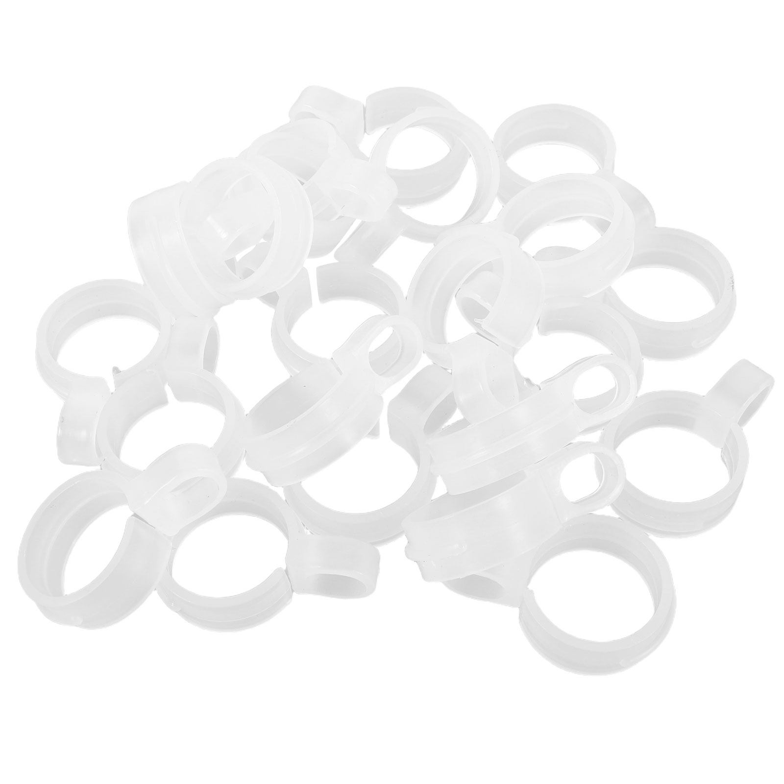 60Pcs Household Windproof Hook - огляд і ціна Plastic Pipe Clip