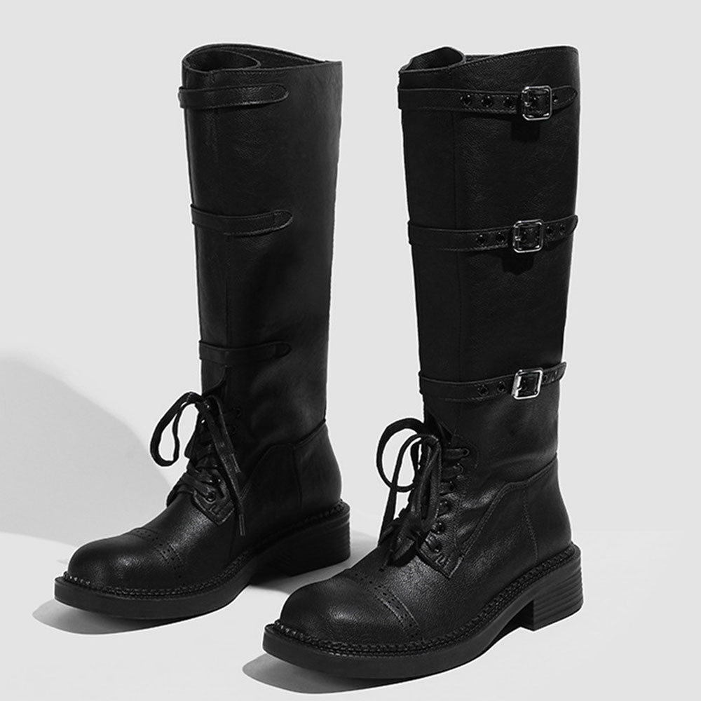 Women's Knee High Boots Vintag - огляд і ціна Pipe Bending Spring