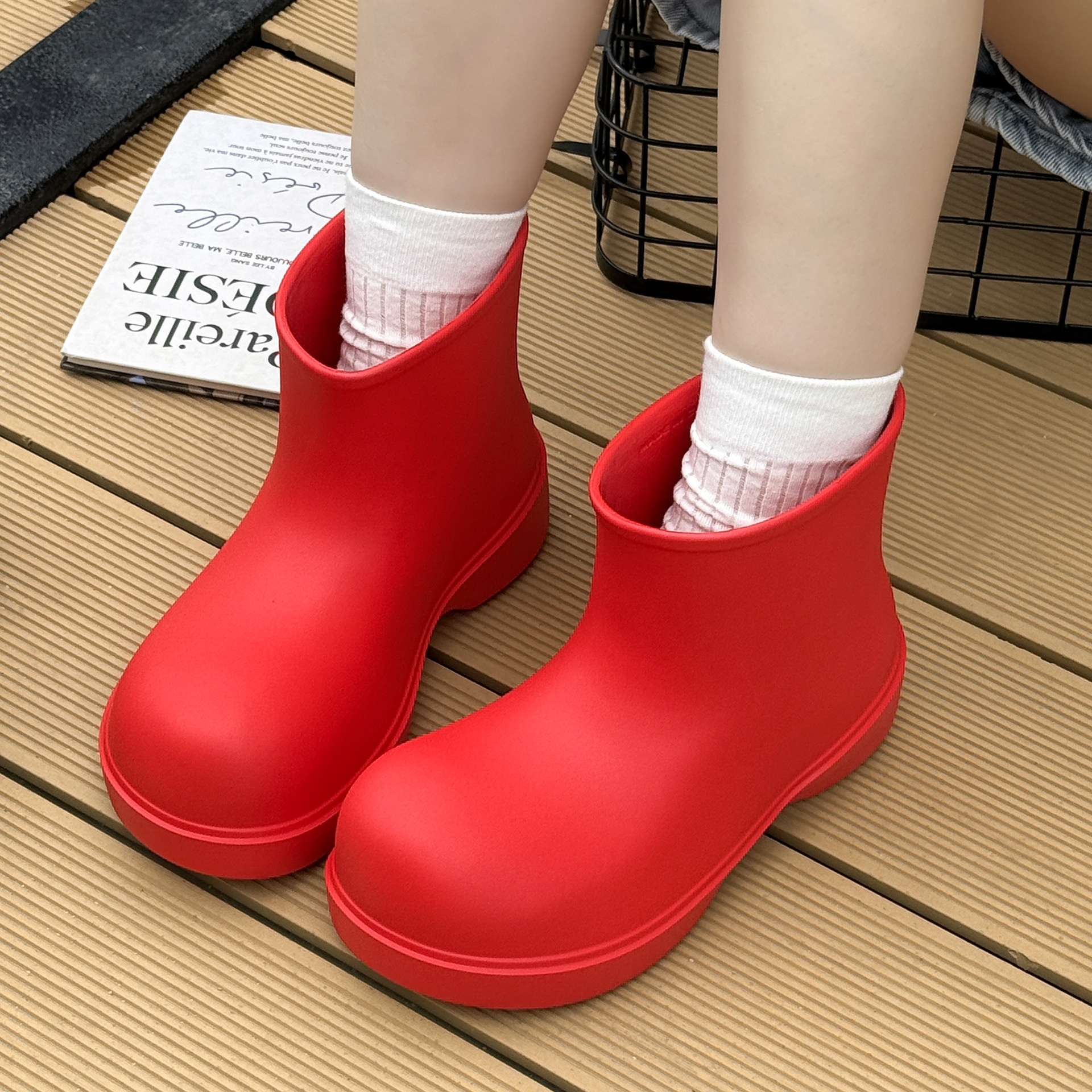 Korean rain boots 2025 women's - огляд і ціна Pipe Bending Spring