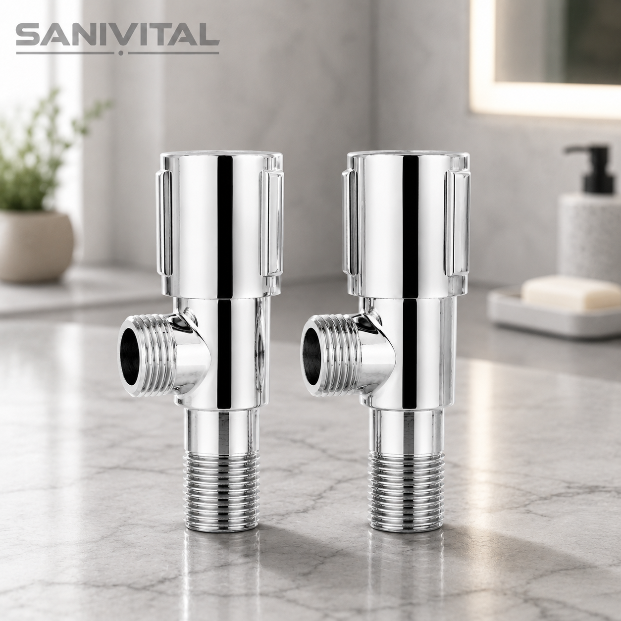 SANIVITAL G1/2 Angle Valve Sta - огляд і ціна Toilet Fill Valve