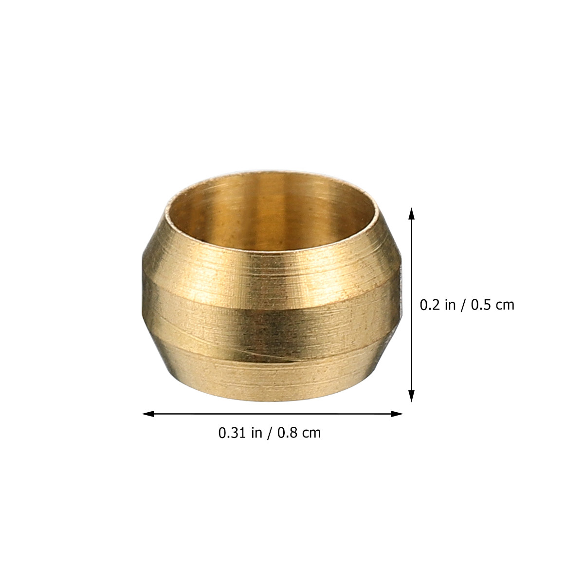 25Pcs Brass Tubing Bushings 4M - огляд і ціна Compression Fitting Brass