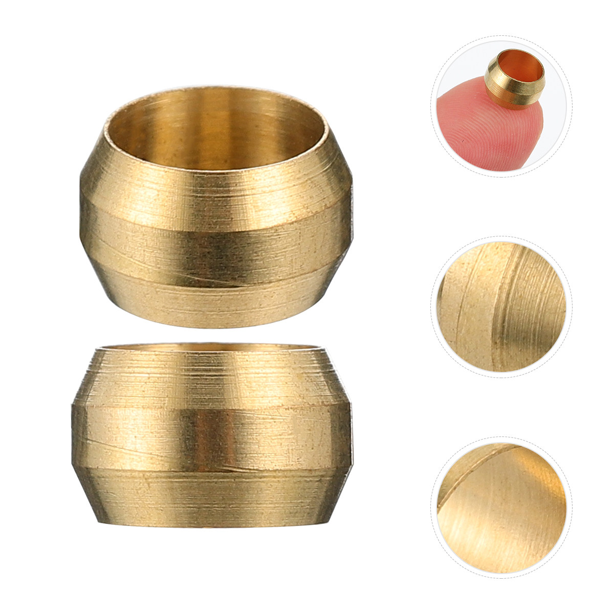 25Pcs Brass Tubing Bushings 4M - огляд і ціна Compression Fitting Brass