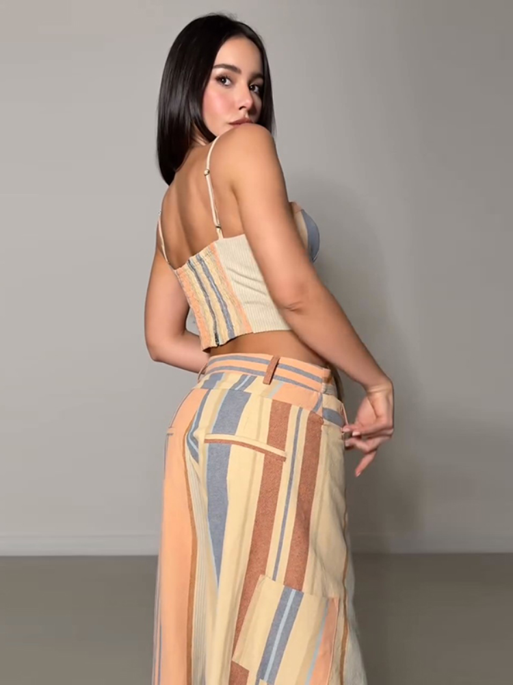 Chic Lady Printed Pant Set Lac - огляд і ціна Pipe Bending Spring