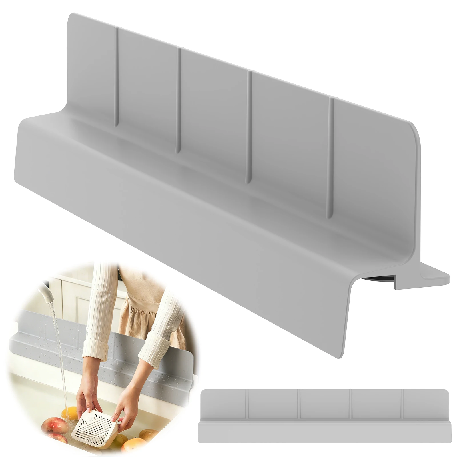 Silicone Sink Splash Guard Kit - огляд і ціна Silicone Tap Washer