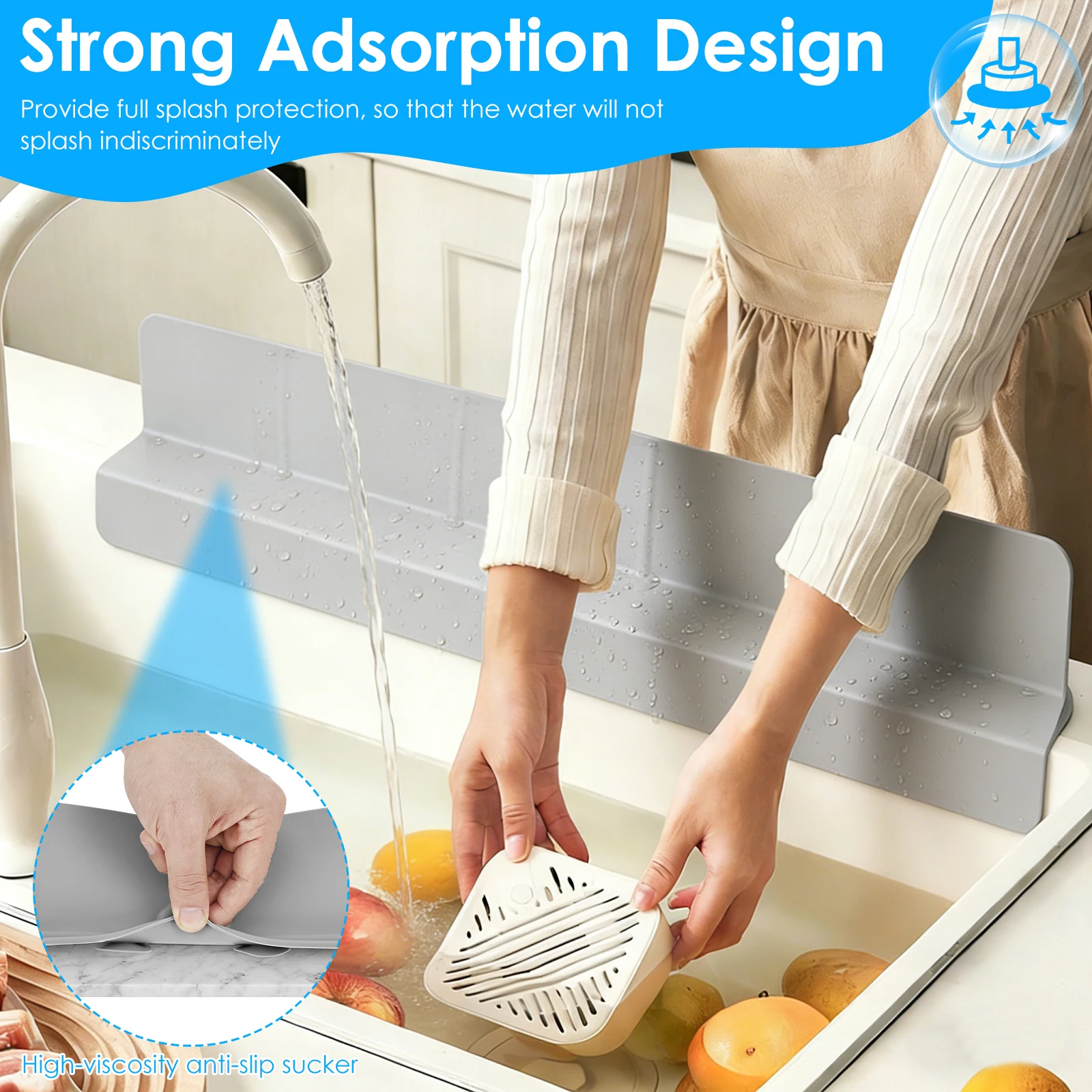 Silicone Sink Splash Guard Kit - огляд і ціна Silicone Tap Washer