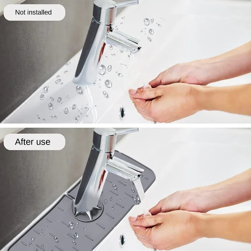 Silicone Kitchen Faucet Mat fo - огляд і ціна Silicone Tap Washer