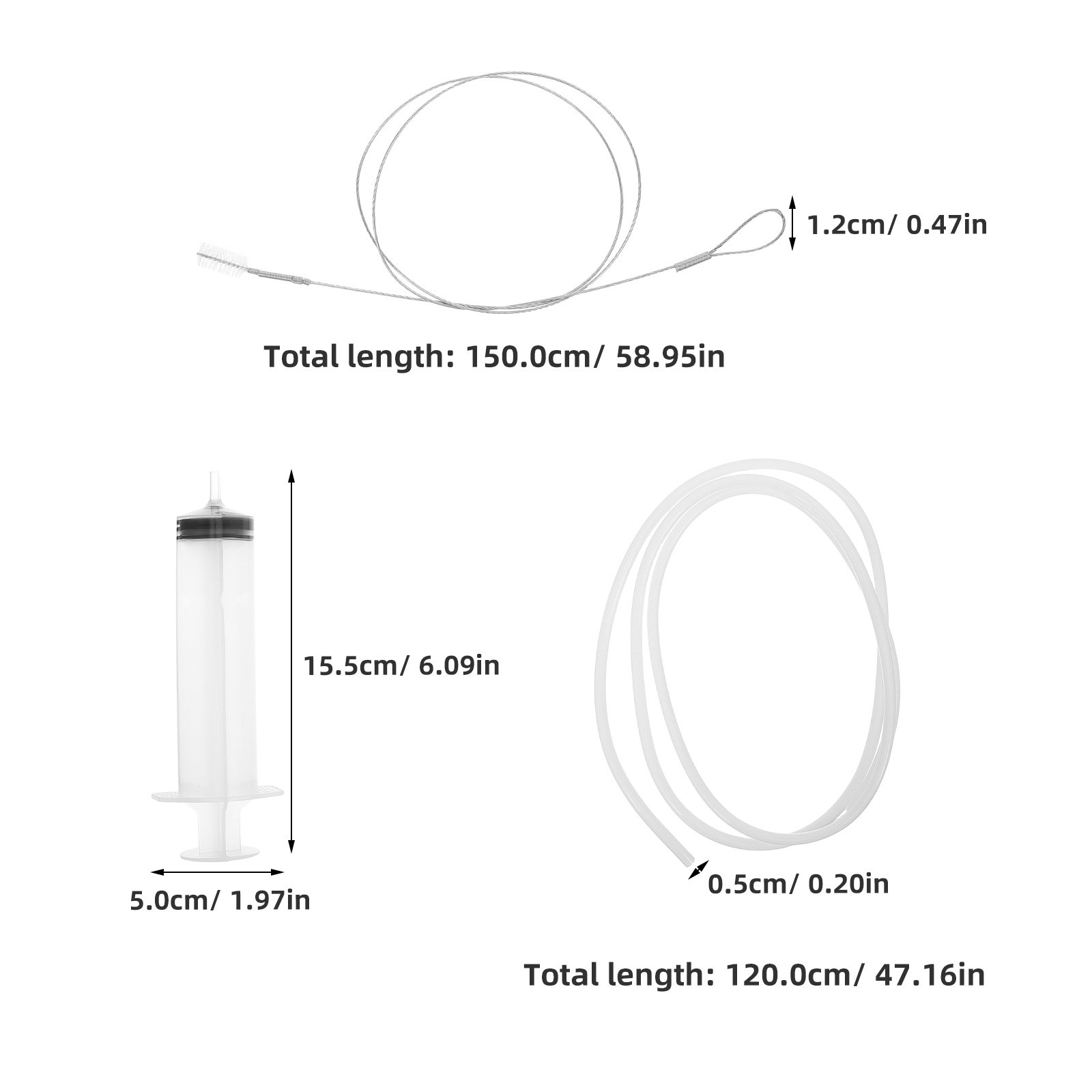 1Set Refrigerator Drain Hole C - огляд і ціна Drain Snake Flexible