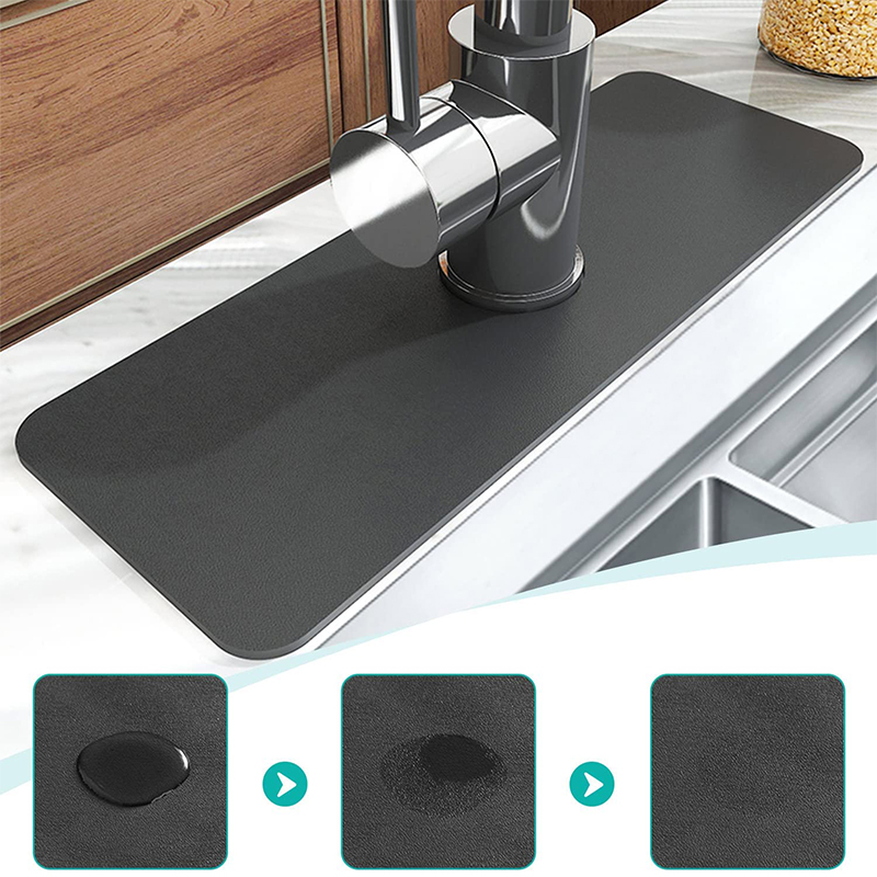 Upgraded Diatomite Sink Splash - огляд і ціна Silicone Tap Washer