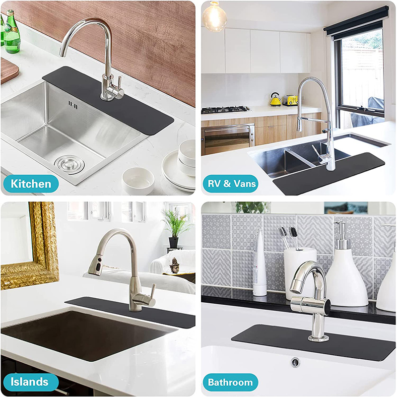 Upgraded Diatomite Sink Splash - огляд і ціна Silicone Tap Washer