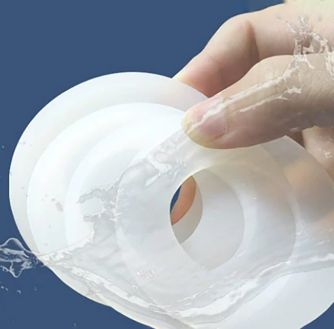 10Pcs Soft Silicon Rubber Flat - огляд і ціна Silicone Tap Washer