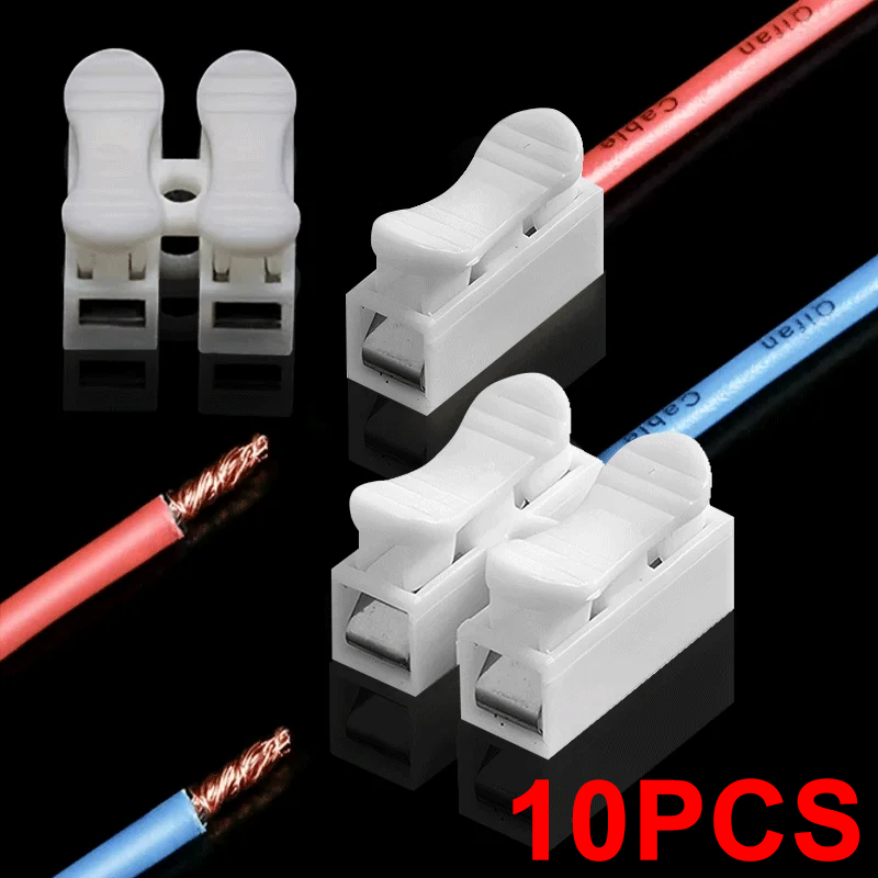 10Pcs Quick Terminal Connector - огляд і ціна Push Fit Connector