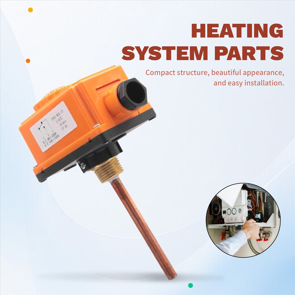A73P G1/2 Male Thread Hot Wate - огляд і ціна Pipe Freeze Spray