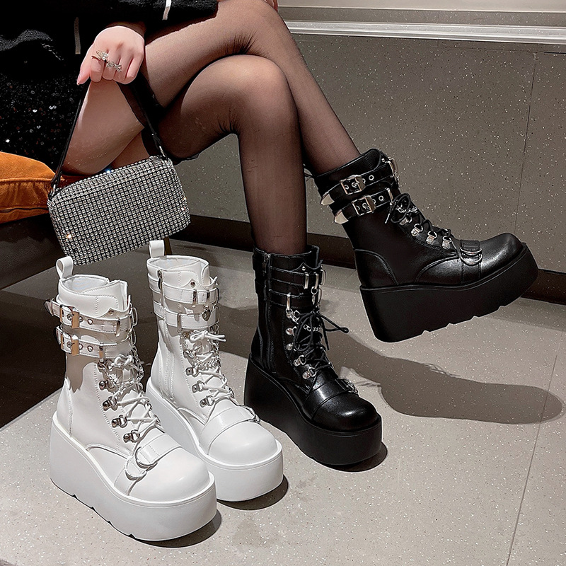 Punk Style Women's Boots Brand - огляд і ціна Pipe Bending Spring